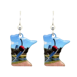 MN, Cherry on Spoon Earrings, Item# 1708
