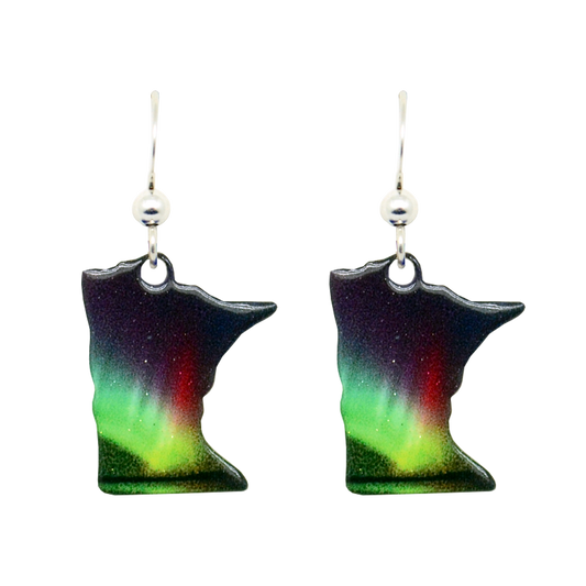 MN, Rainbow, earrings #1728