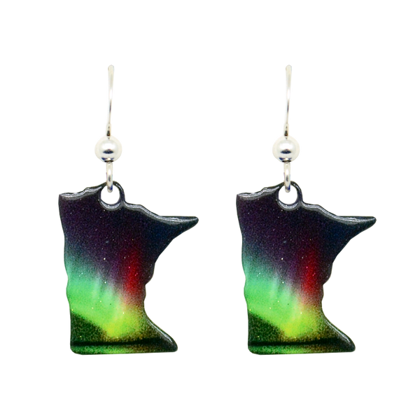 MN, Rainbow, earrings #1728