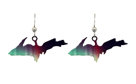 Upper MI, Rainbow Earrings, #1756