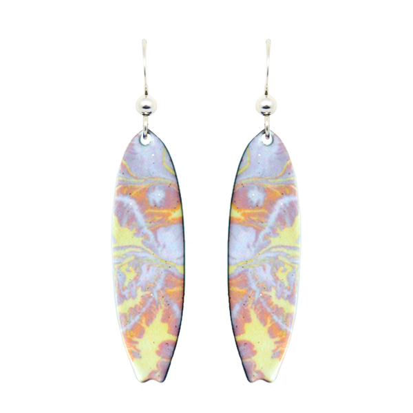 Coco Beach Earrings, sterling silver French hooks, Item# 1771