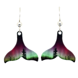 Forest of Lights Whale Tail Earrings