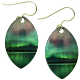 Border Patrol Earrings, sterling silver french hooks, Item# 1890