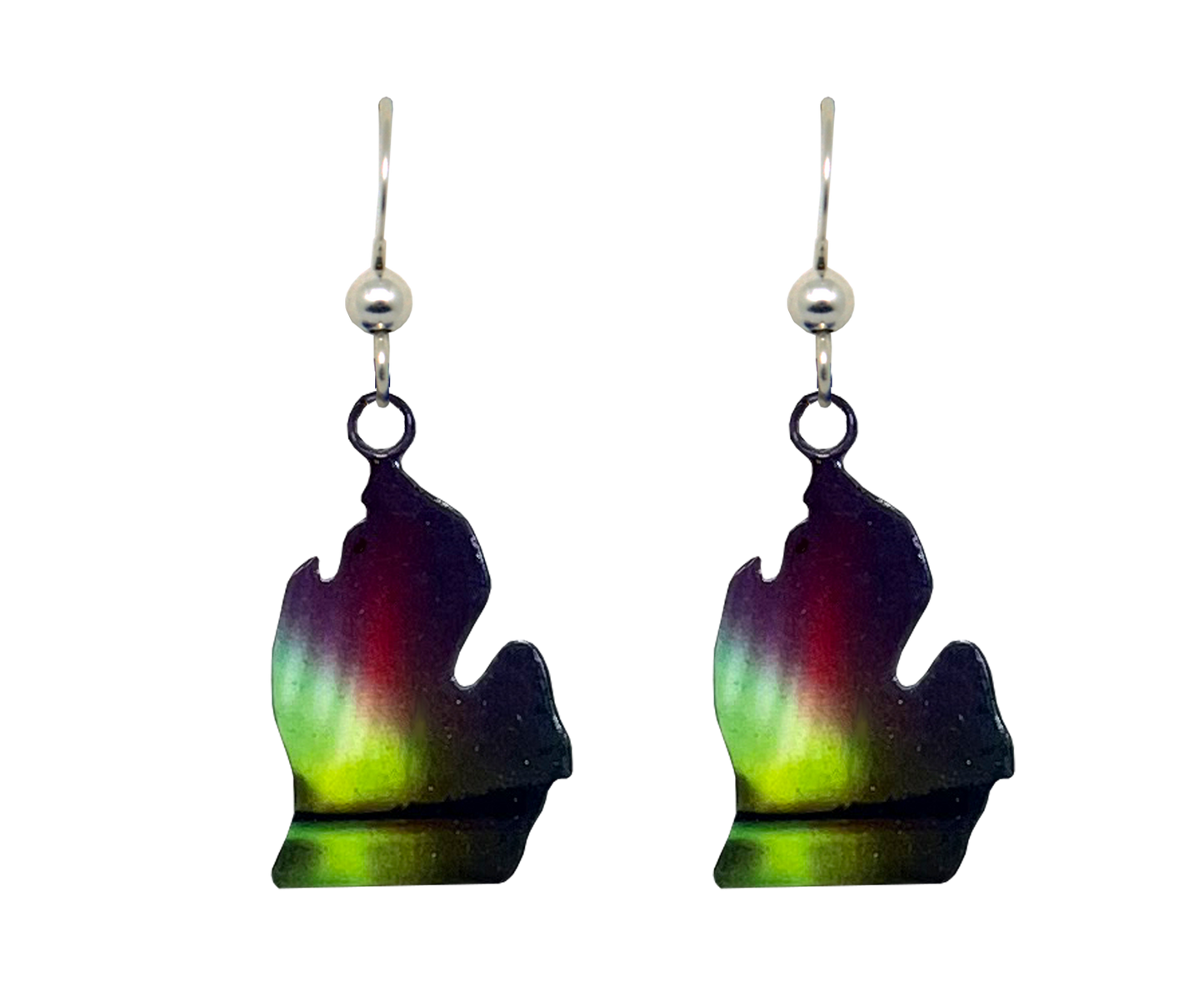 Lower MI, Rainbow Earrings, #1909