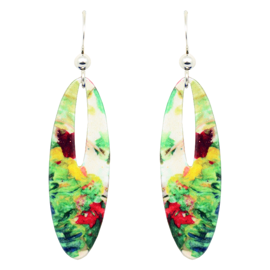 Shelter Oval Eye Earrings