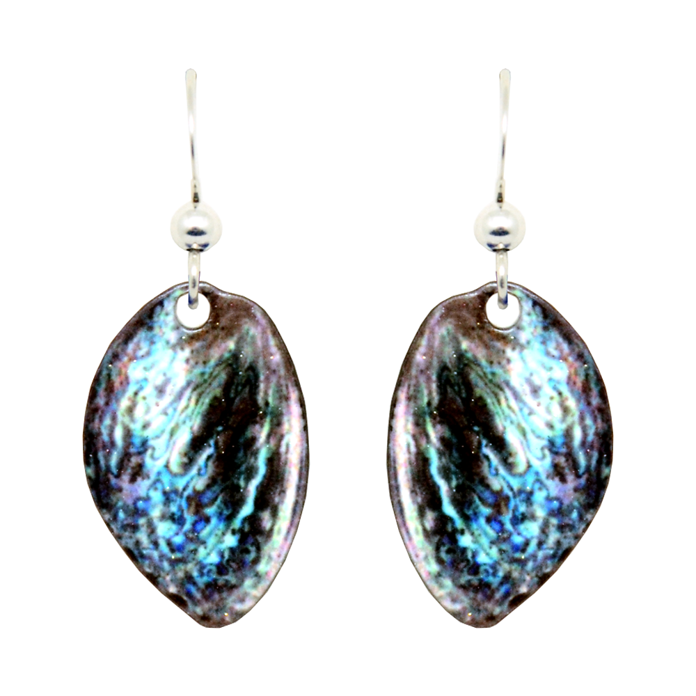 Abalone Earrings - #2031 by d'ears