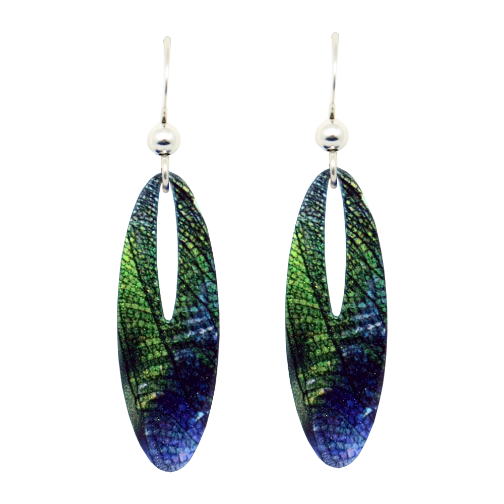 Green Dragonfly Wing