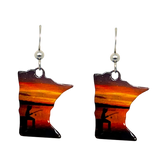 MN, Gone Fishing Earrings #2104