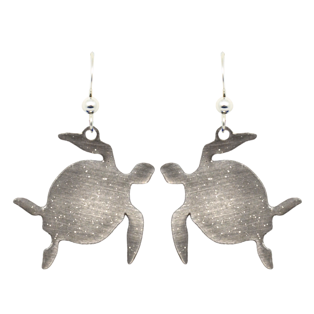 Stainless Honu turtle earrings #2169