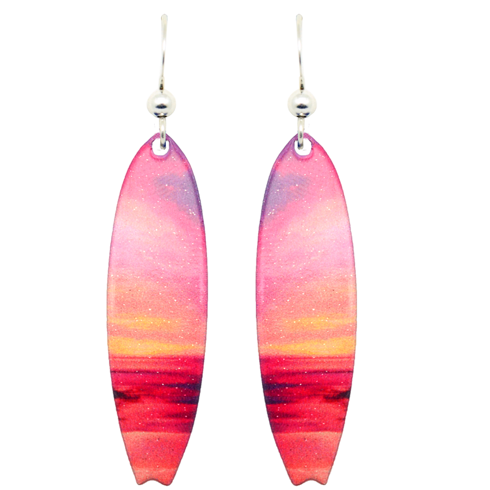 Pink Sunset Surf