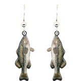 Bass Earrings, Sterling Silver Earwires, Item# 2213