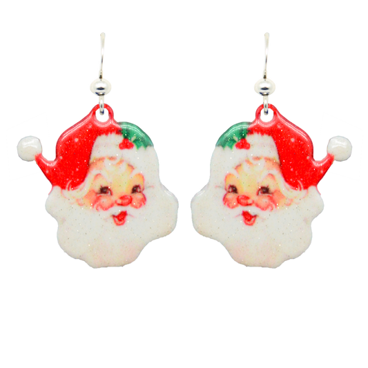 Santa Earrings