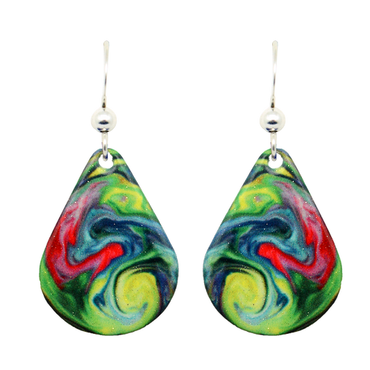 The Swirly Teardop Earrings by Zaven