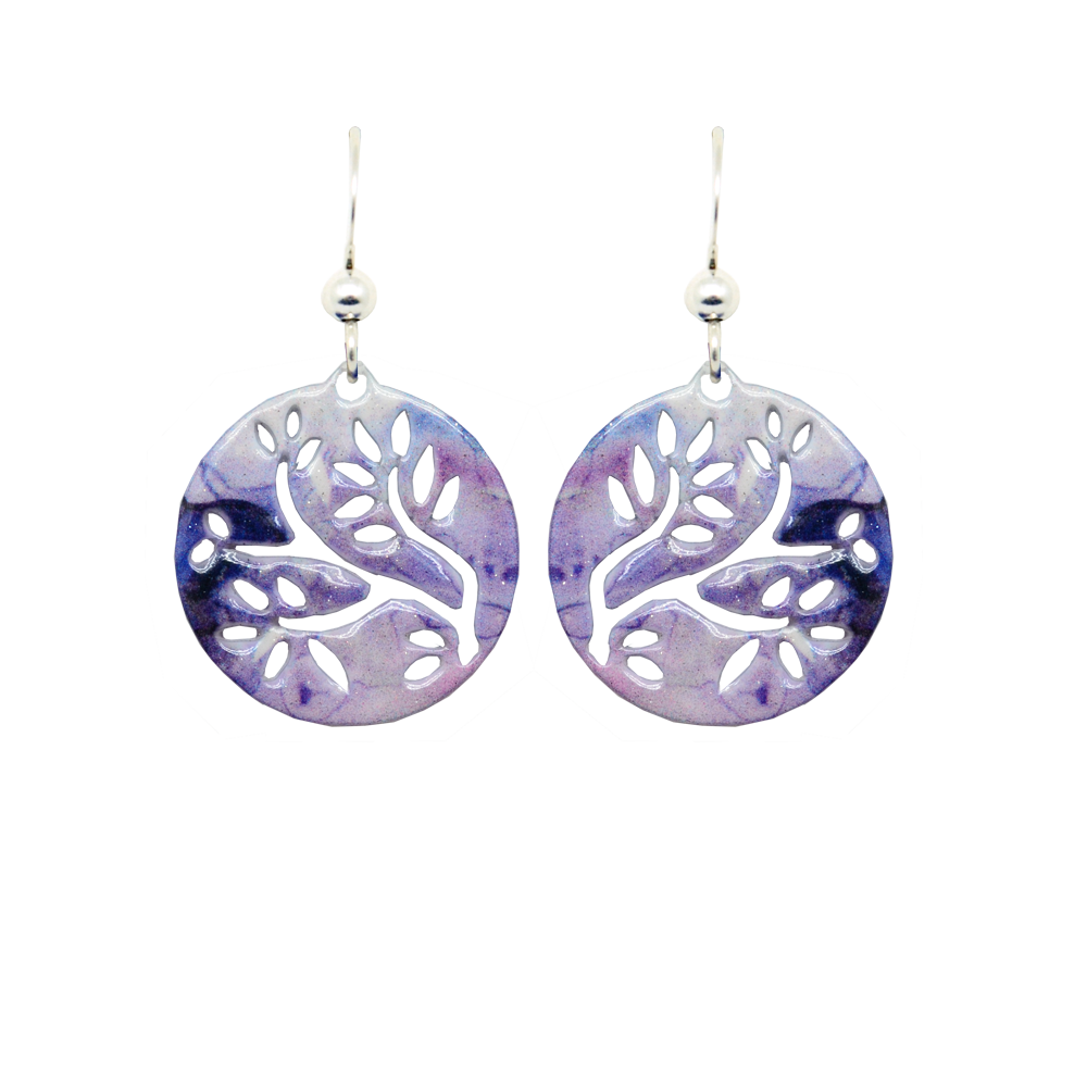 Violet Ink Spring Tree