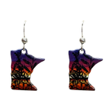 MN, Waves of Grain Earrings #2362