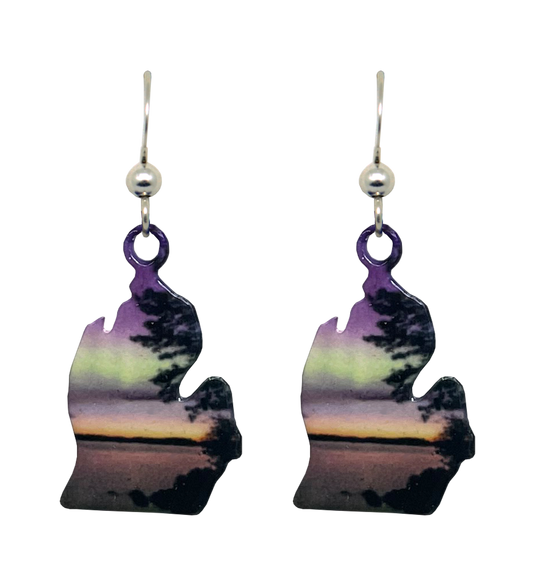 Lower MI, Morning Light Earrings, #2372