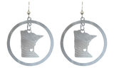 Minnesota Hoop Earrings by d'ears, 2654