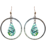 Blue Water Earrings by Shelter, Item #2695