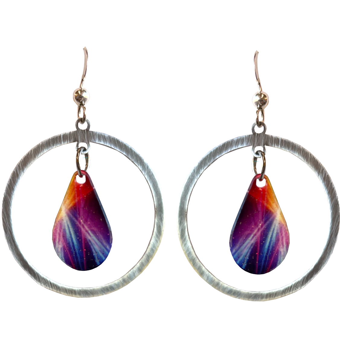 Color Burst earrings, Item #2710