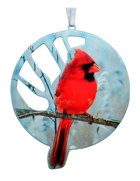 Red Cardinal 4 inch ornament