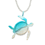 Beach Honu Turtle Necklace, Item# 4115X