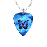 Blue Butterfly Pick Necklace, Item# 4123X