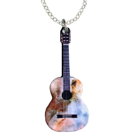 Carina Nebula Acoustic Necklace, Item# 4181X