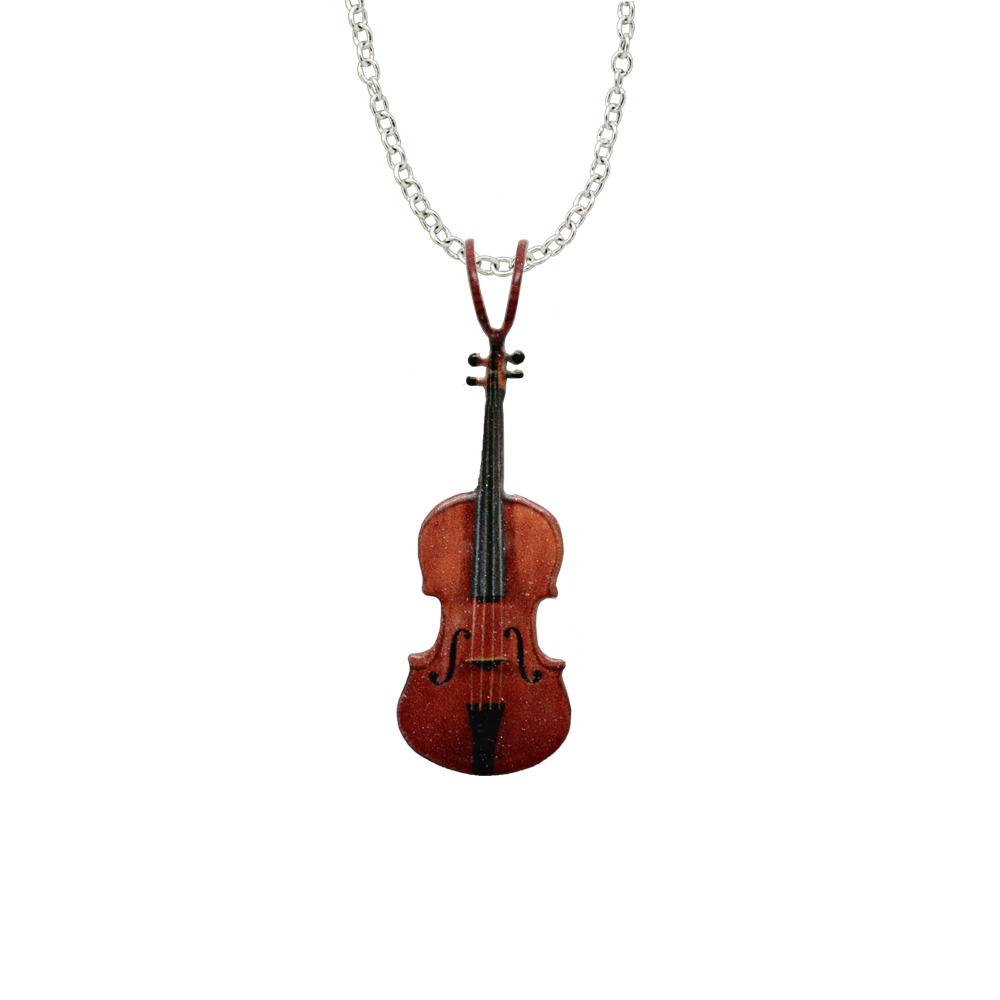 Classic Violin Necklace, Item# 4183X