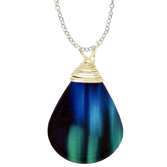 Aurora Tear Drop Necklace, Item# 4379X