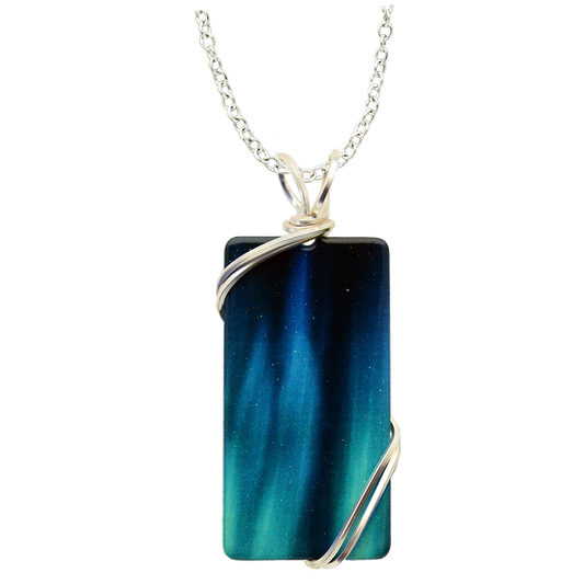 Aurora Rectangle Necklace, Item# 4383X