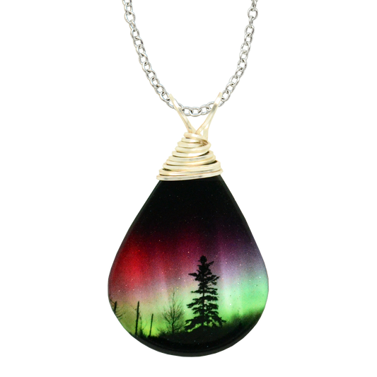 Forest of Lights necklace # 4428X