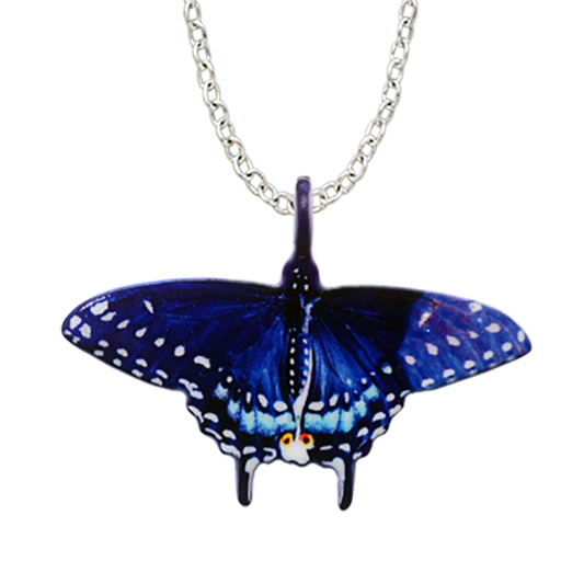 Black Swallowtail Necklace, Item# 4454X