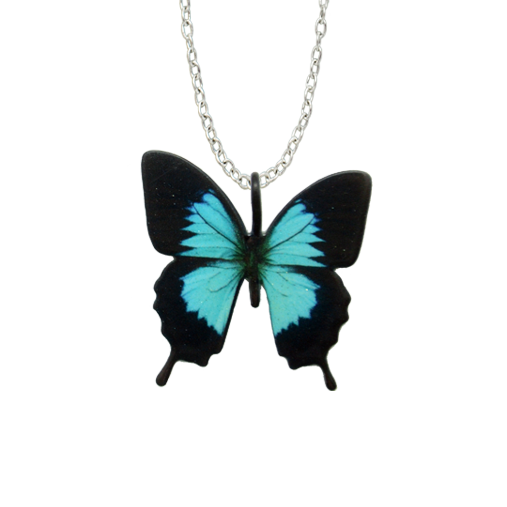 Blue Mountain Swallowtail Necklace, Item# 4471X