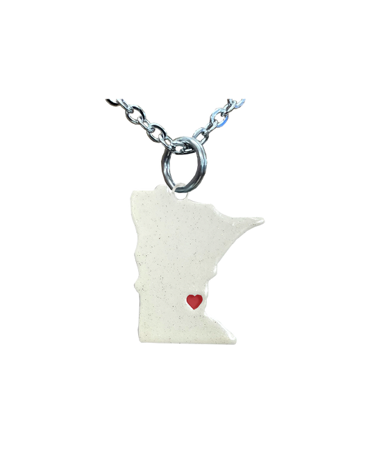 I heart Minnesota, Small Necklace  #4498X