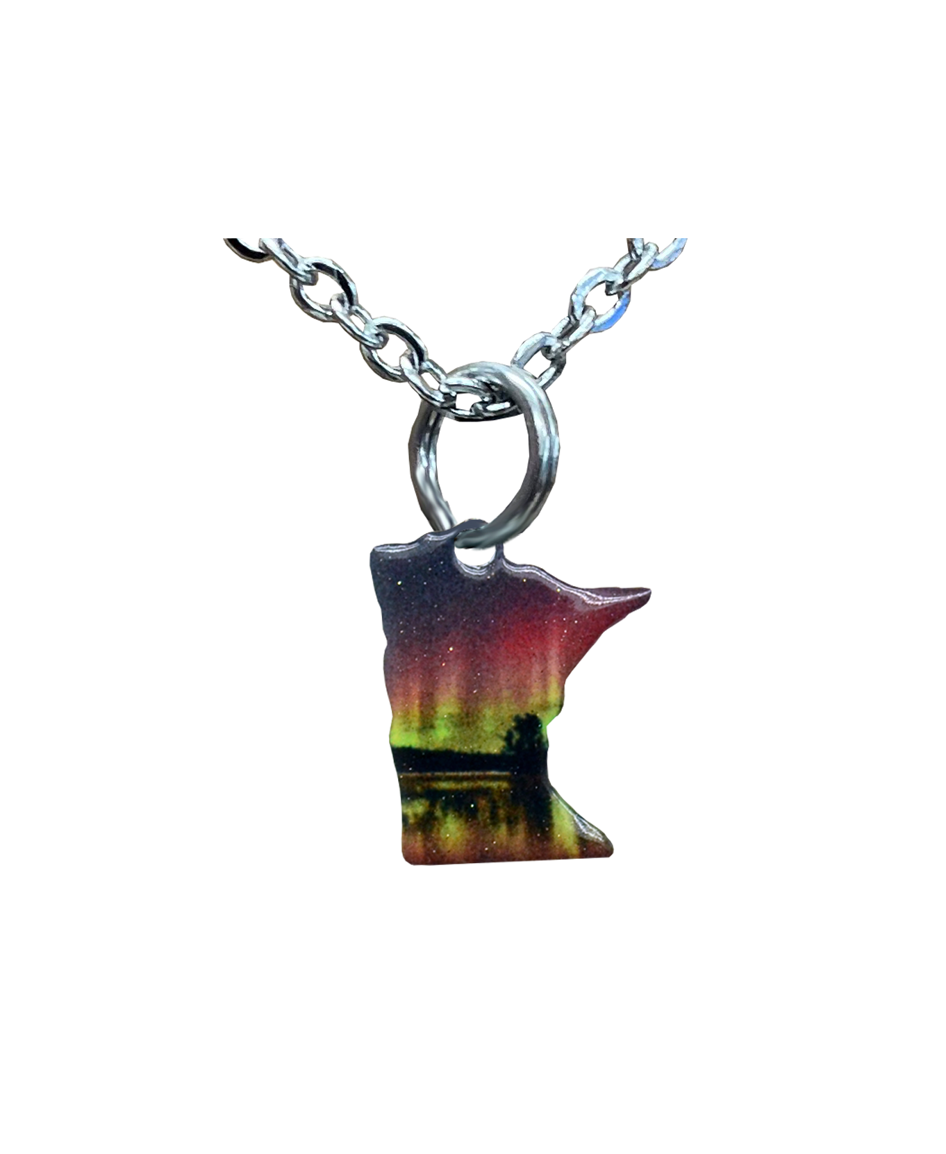 MN, Birch Lake, Small Necklace #4543X
