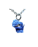 WI, Loon, Small Necklace #4566X
