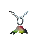 Lake Superior Rainbow, Small Necklace #4580X