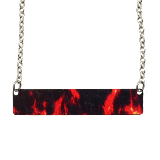 Lava 2" Bar Necklace
