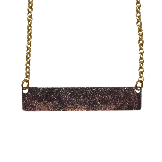 Antique Bronze 2" Bar Necklace, Item# 4701X