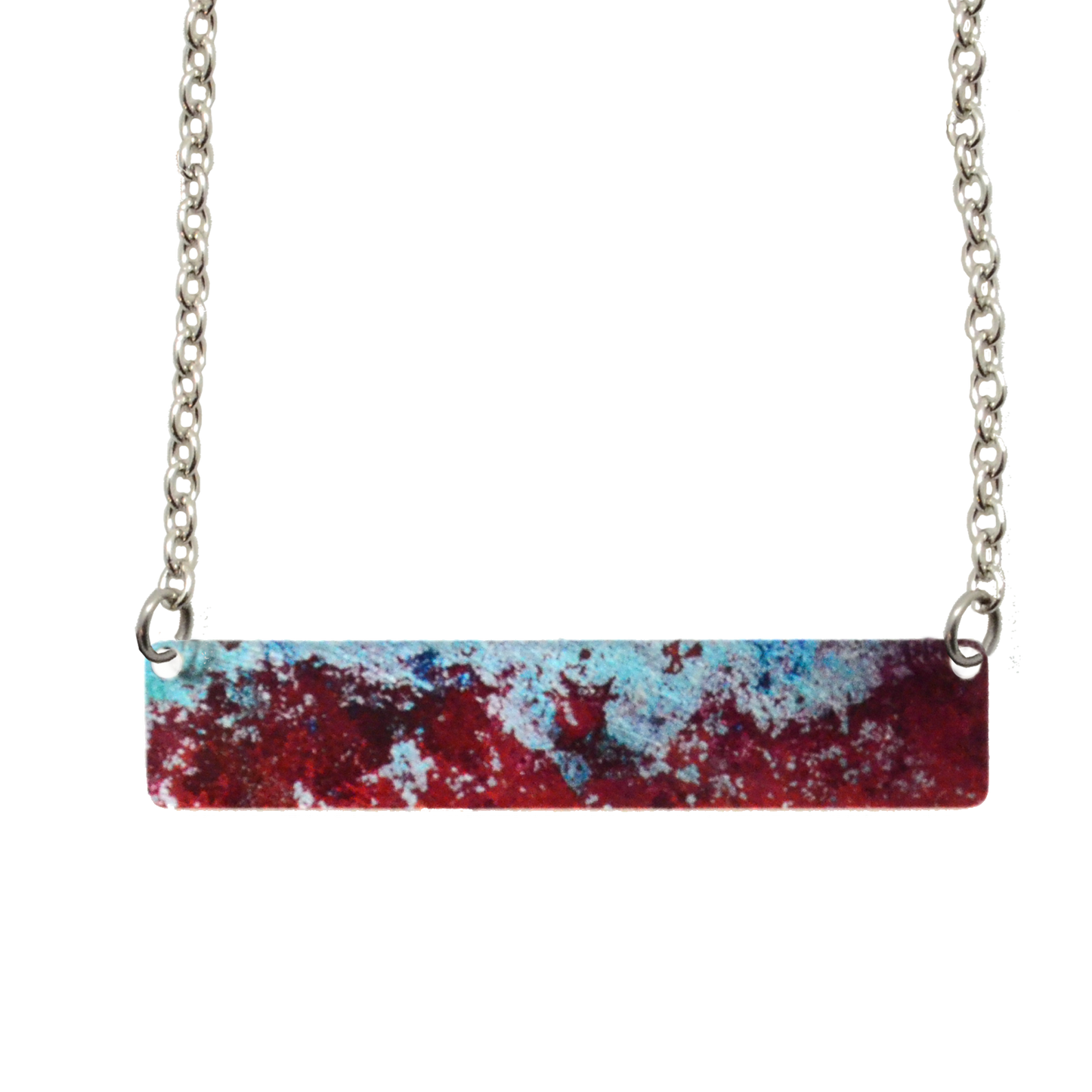 Bronze Patina 2" Bar Necklace, Item# 4706X