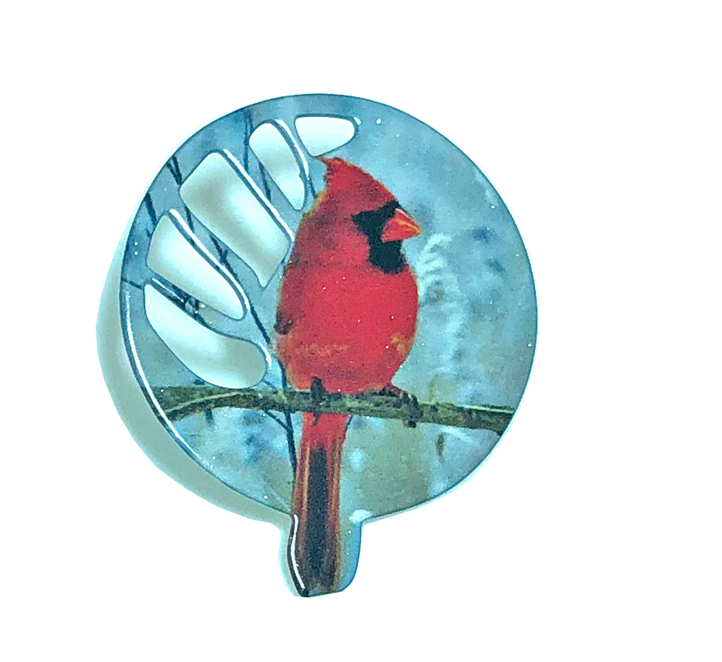 Cardinal Circle Pin, Item# 6087