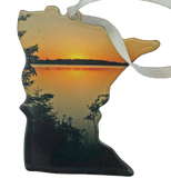 MN Yellow Sunset,  ornament #8028