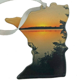 MN Yellow Sunset,  ornament #8028