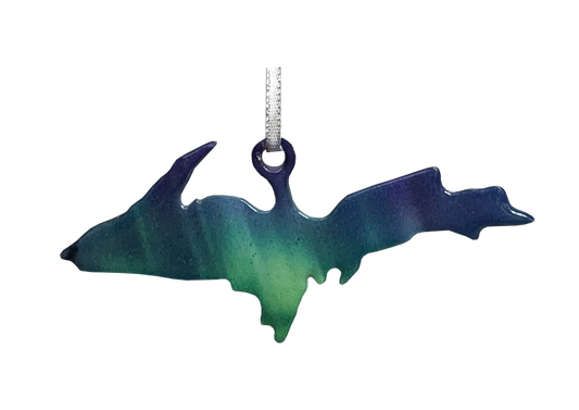 Upper MI, Candelabra Ornament 4" #8087