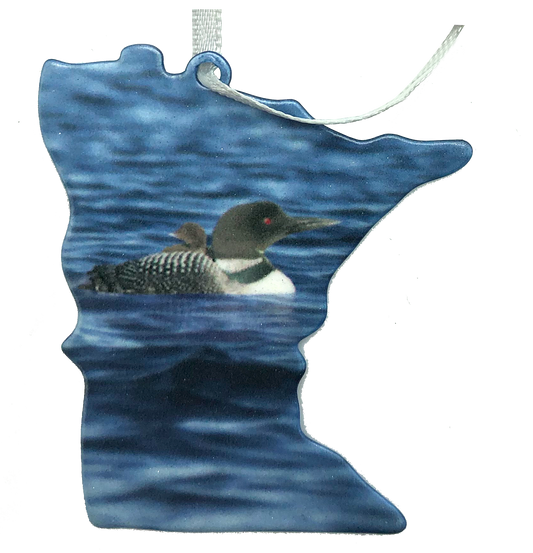 MN, Loon, ornament #8088