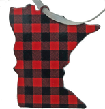 MN Lumberjack Plaid, ornament #8179