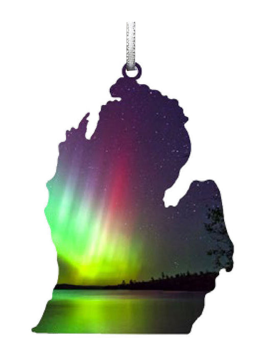 Lower MI, Rainbow Ornament 3" #8199