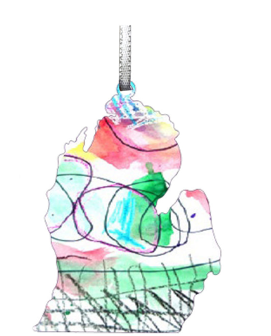 Lower MI, Abstract Ornament 3" #8207