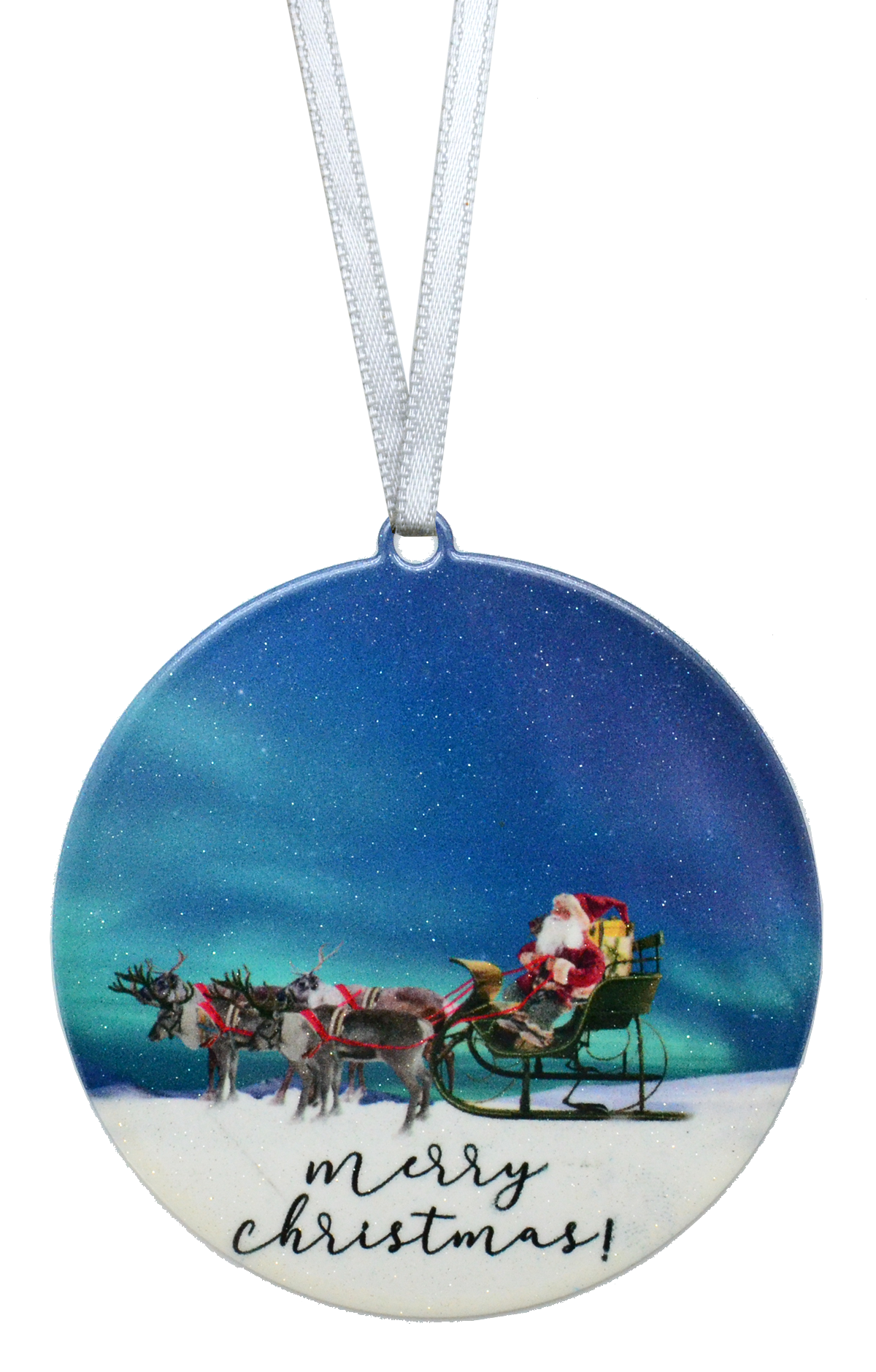 Aurora Christmas Santa 4 inch ornament, Item# 8252