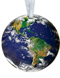 Earth 4 inch ornament